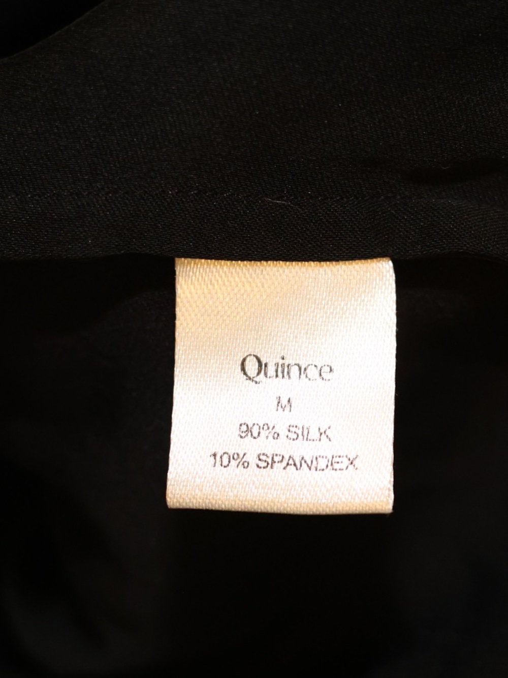 Quince Black Long Sleeve Shirt - Picture 4 of 4